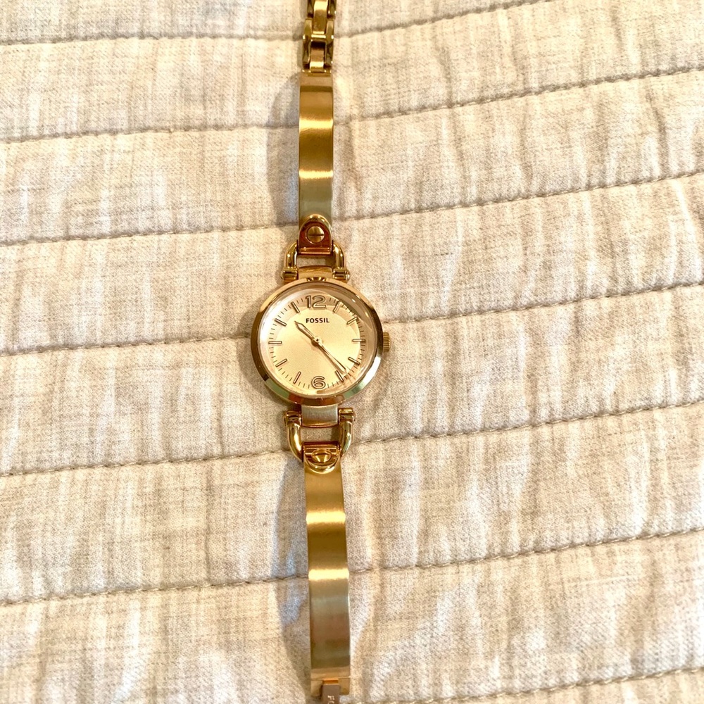 Women’s Fossil Gold Watch